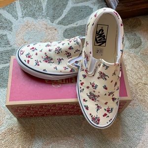 Vans Slip On Floral